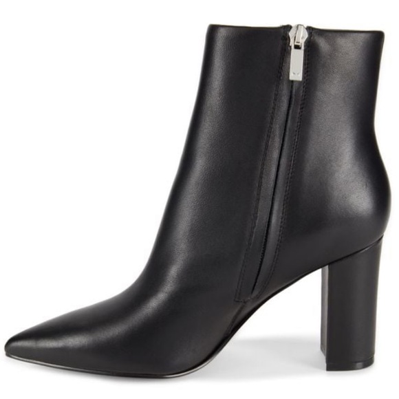 🌸MARC FISHER🌸 Ulani 81MM Leather Ankle Boots Size: 11M - Picture 3 of 15